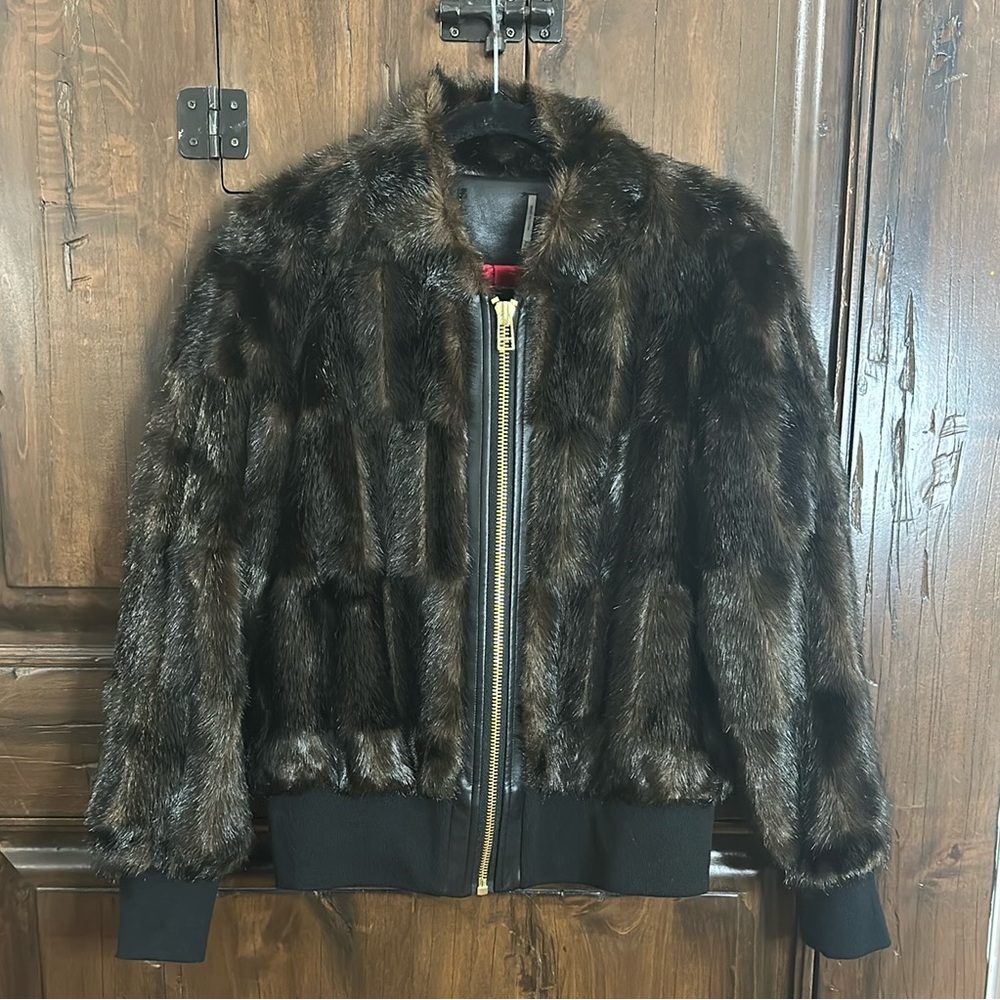 Luxurious Brown Fur Jacket